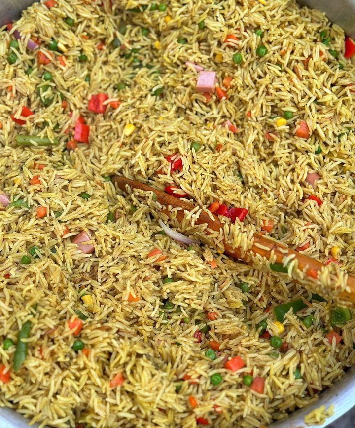 fried rice & grilled chicken fried rice & grilled chicken