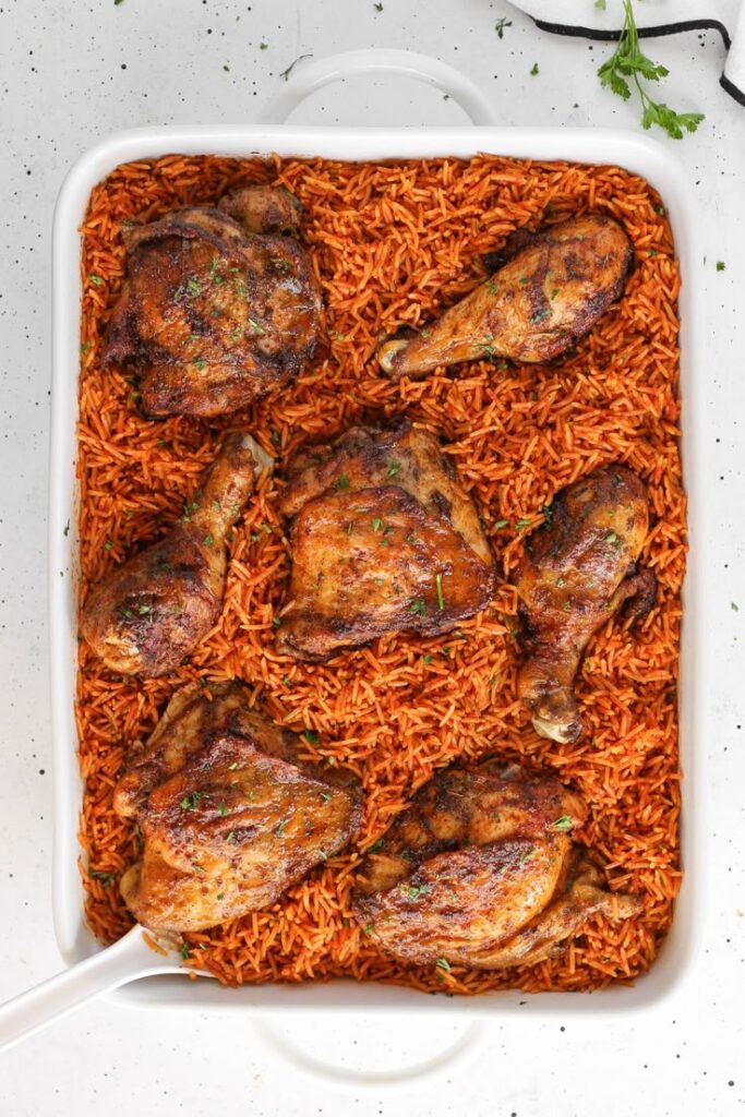 baked jollof rice