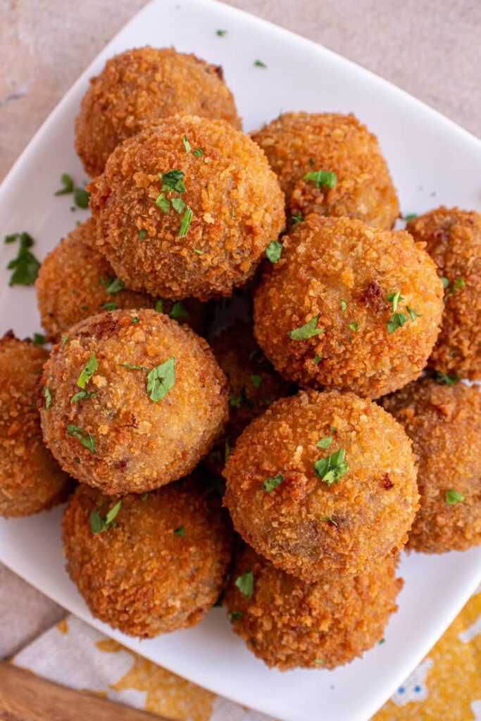 bitterballen, or dutch fried meatballs, are a…