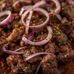 asun (peppered goat meat)