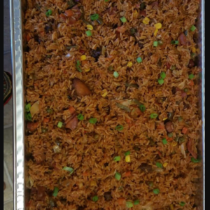 fire wood jollof rice