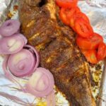 grilled croaker fish