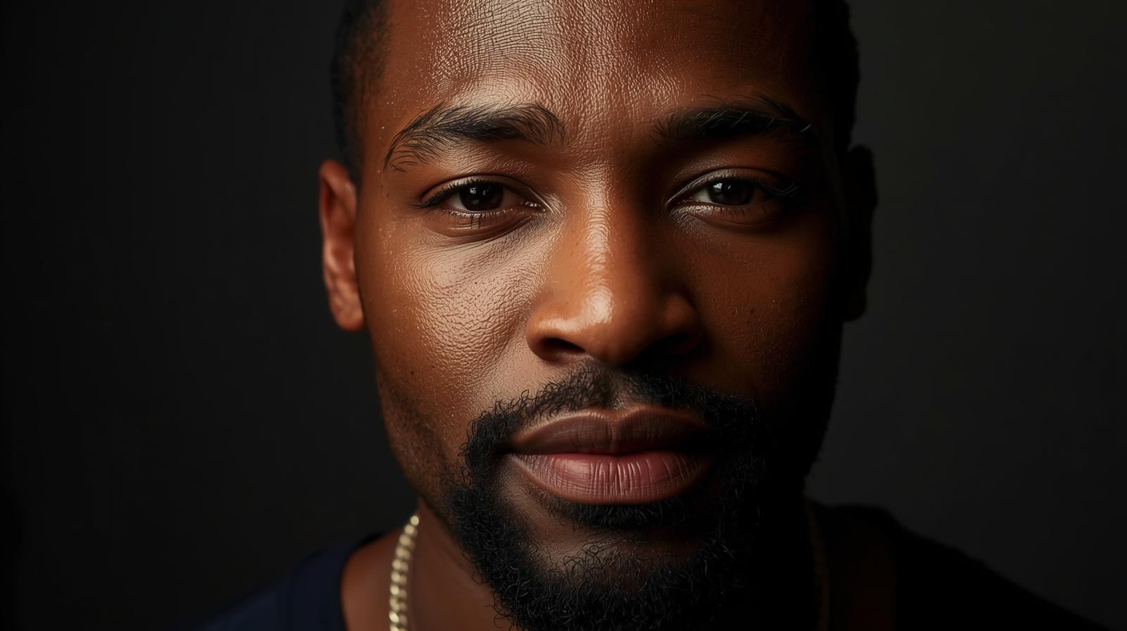 headshot of a black man