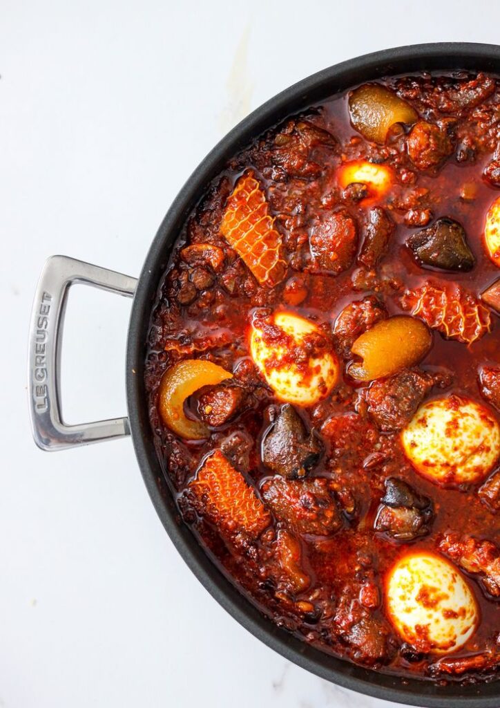 nigerian cookbook ofada stew by sisiyemmie