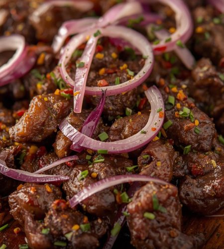 asun (peppered goat meat)